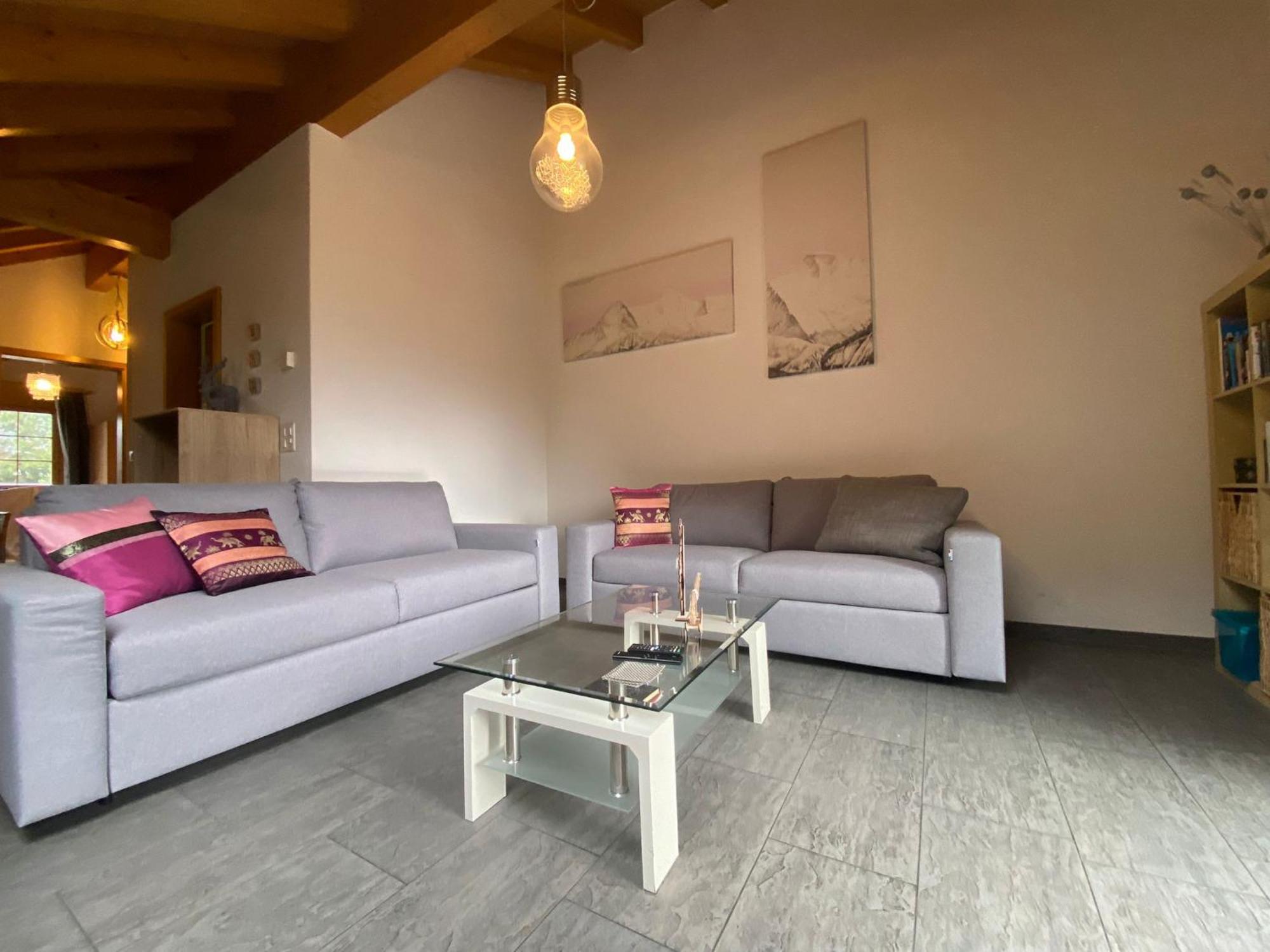 Apartmán Charming Penthouse Lauterbrunnen Exteriér fotografie