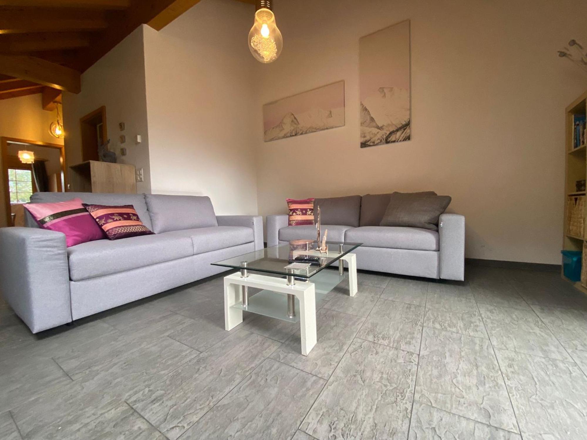 Apartmán Charming Penthouse Lauterbrunnen Exteriér fotografie